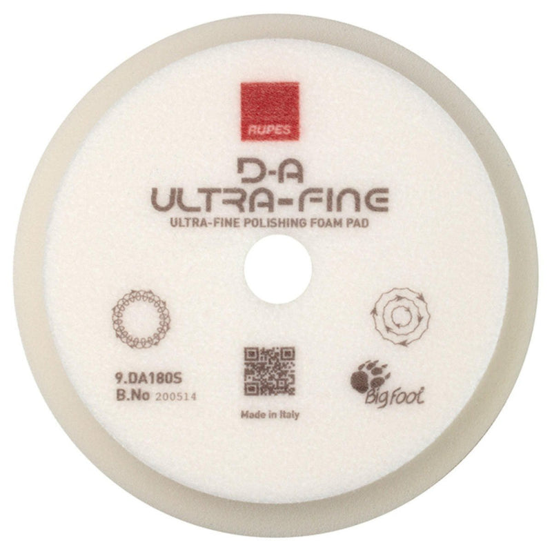 Rupes DA Ultrafine Foam Pad (White) - Custom Dealer Solutions - 9.DA180S