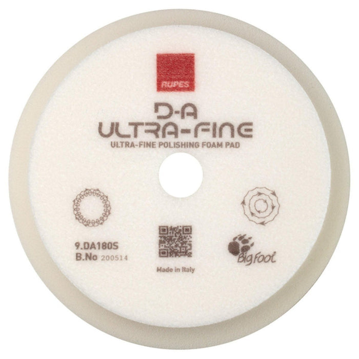 Rupes DA Ultrafine Foam Pad (White) - Custom Dealer Solutions - 9.DA180S
