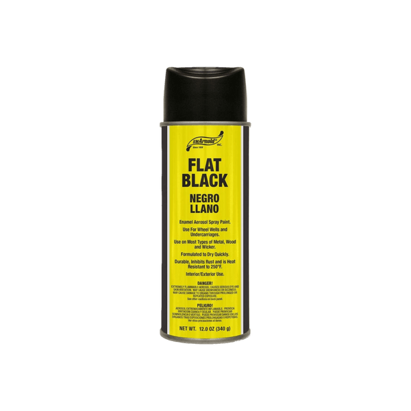 SM Arnold Flat Black Enamel Spray Paint - Custom Dealer Solutions - 66 - 104
