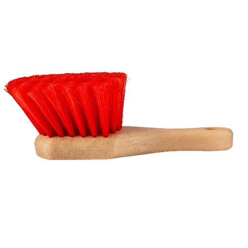 Soft Red Chemical Resistant Brush - Custom Dealer Solutions - SCRB - RD - 08