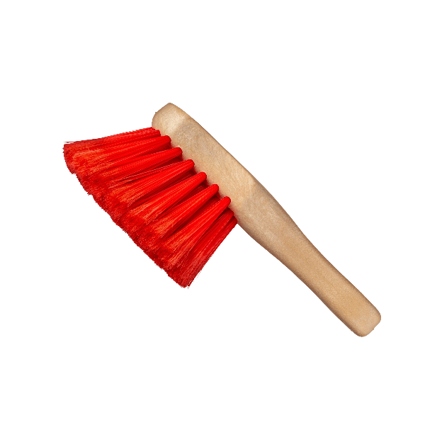 Soft Red Chemical Resistant Brush - Custom Dealer Solutions - SCRB - RD - 08