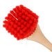 Soft Red Chemical Resistant Brush - Custom Dealer Solutions - SCRB - RD - 18