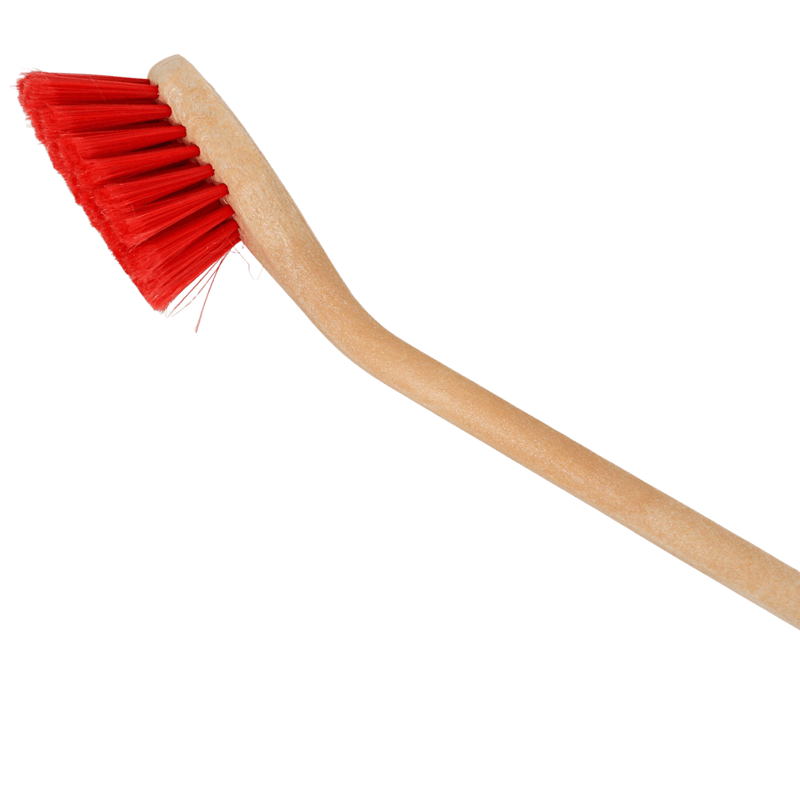 Soft Red Chemical Resistant Brush - Custom Dealer Solutions - SCRB - RD - 18